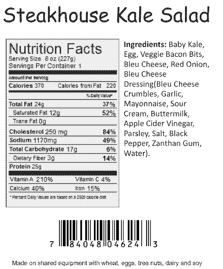 nutrition info